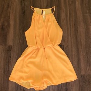 Yellow romper